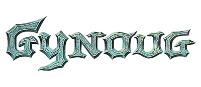 Gynoug logo for Sega Mega Drive